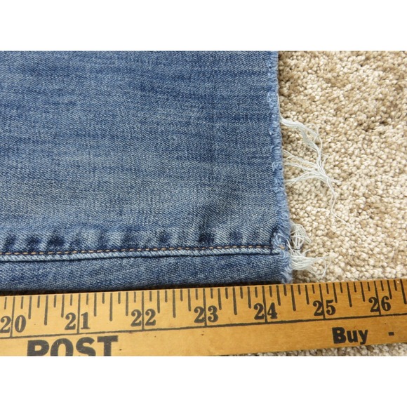 Levis High Rise Ankle Skinny Womens Jeans Size 6 Waist 28 Inseam 24 1/2 Cut Off - Picture 3 of 5